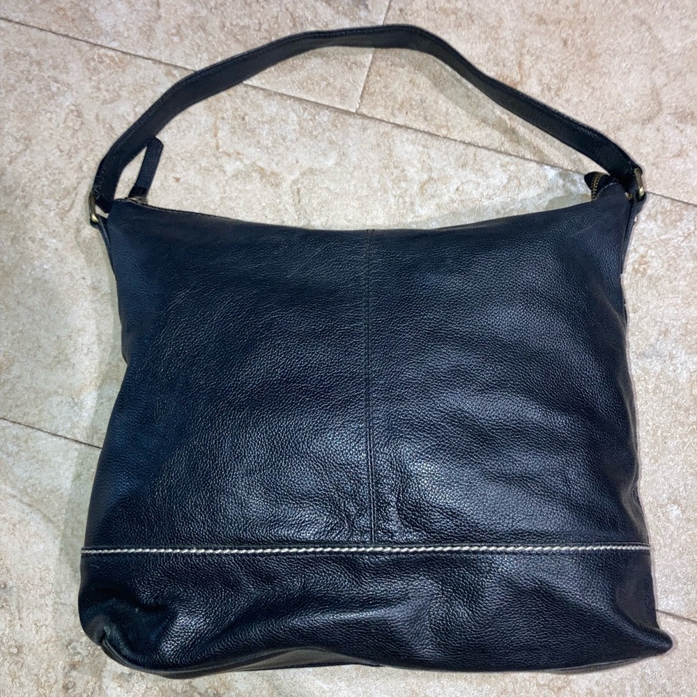 Black born handbag.